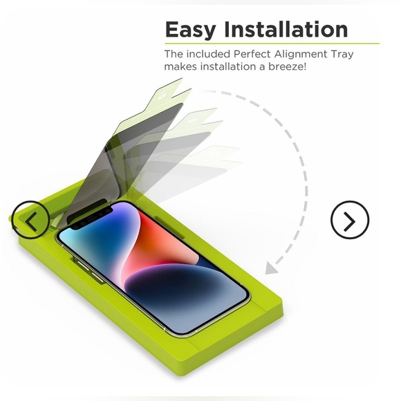 Apple iPhone 14 Plus/13 Pro Max Privacy Glass Screen Protector - Picture 4 of 6